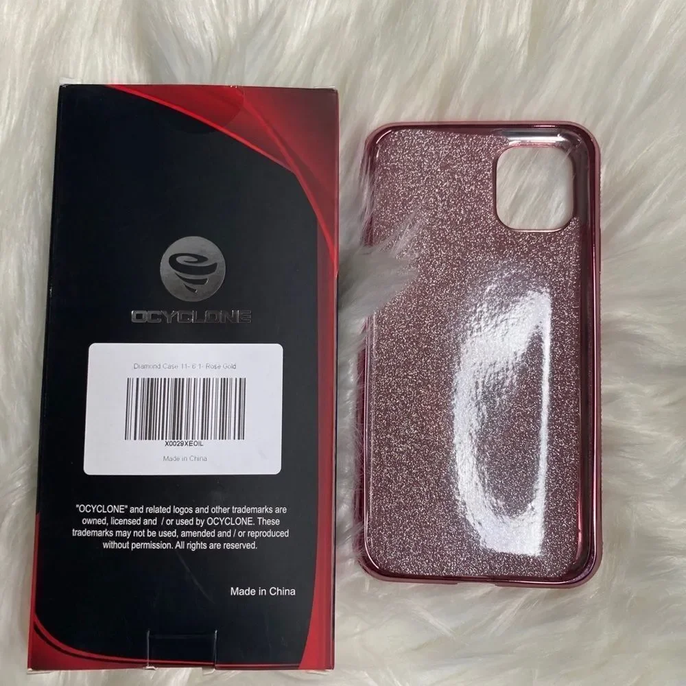 Pink Glitter OCYCLONE for iPhone 11 Case​